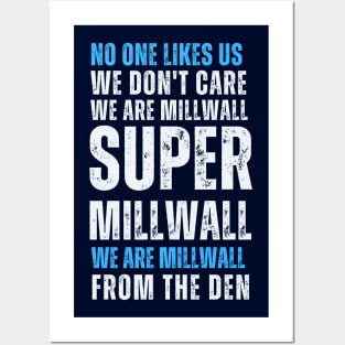 Millwall from the DEN Posters and Art